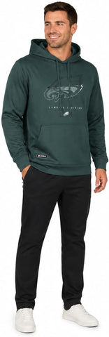 Outerstuff NFL Men's Watson Logo Pullover Performance Fleece Hoodie