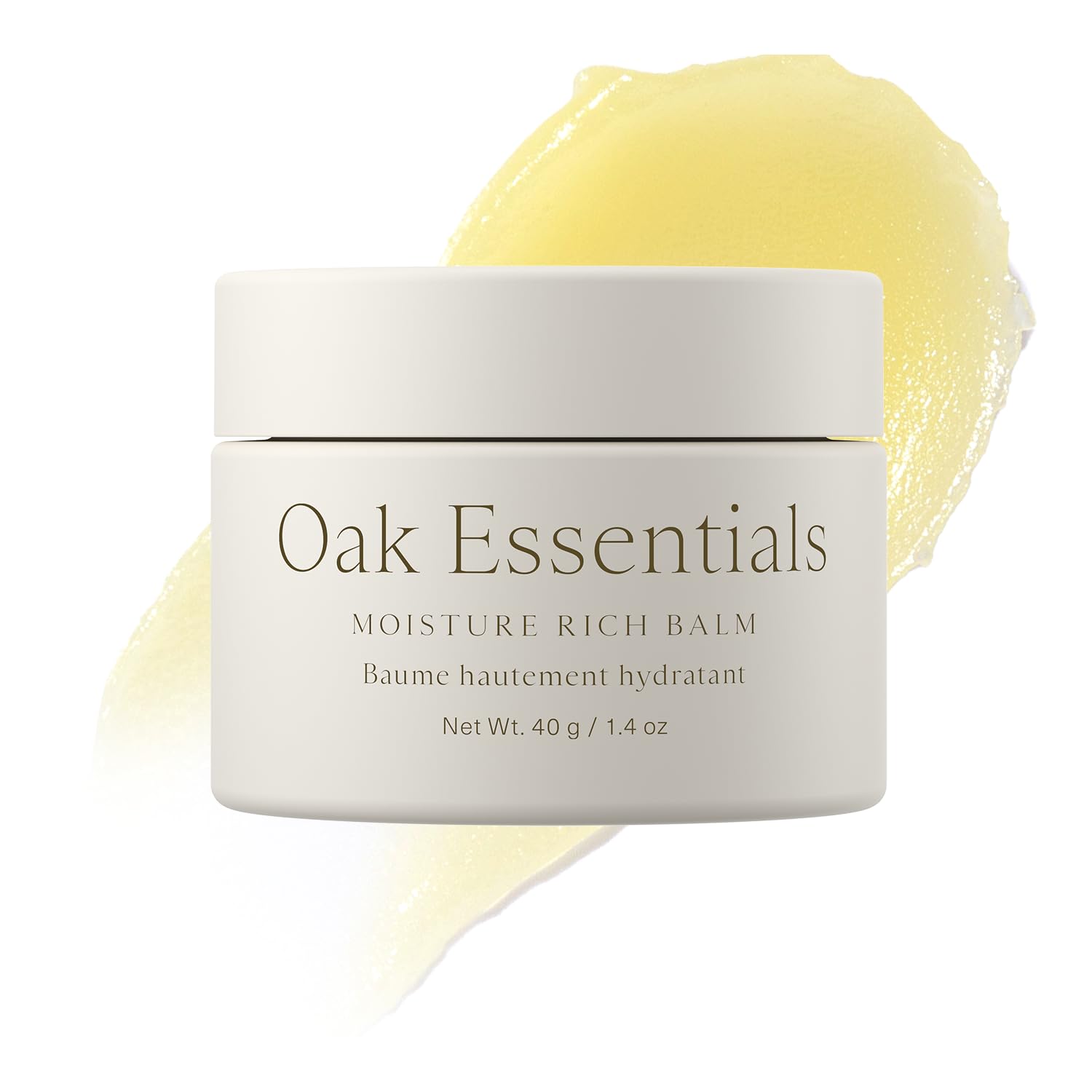 Oak Essentials Moisture Rich Face Balm, Balm-to-Oil Moisturizer, 1.4oz