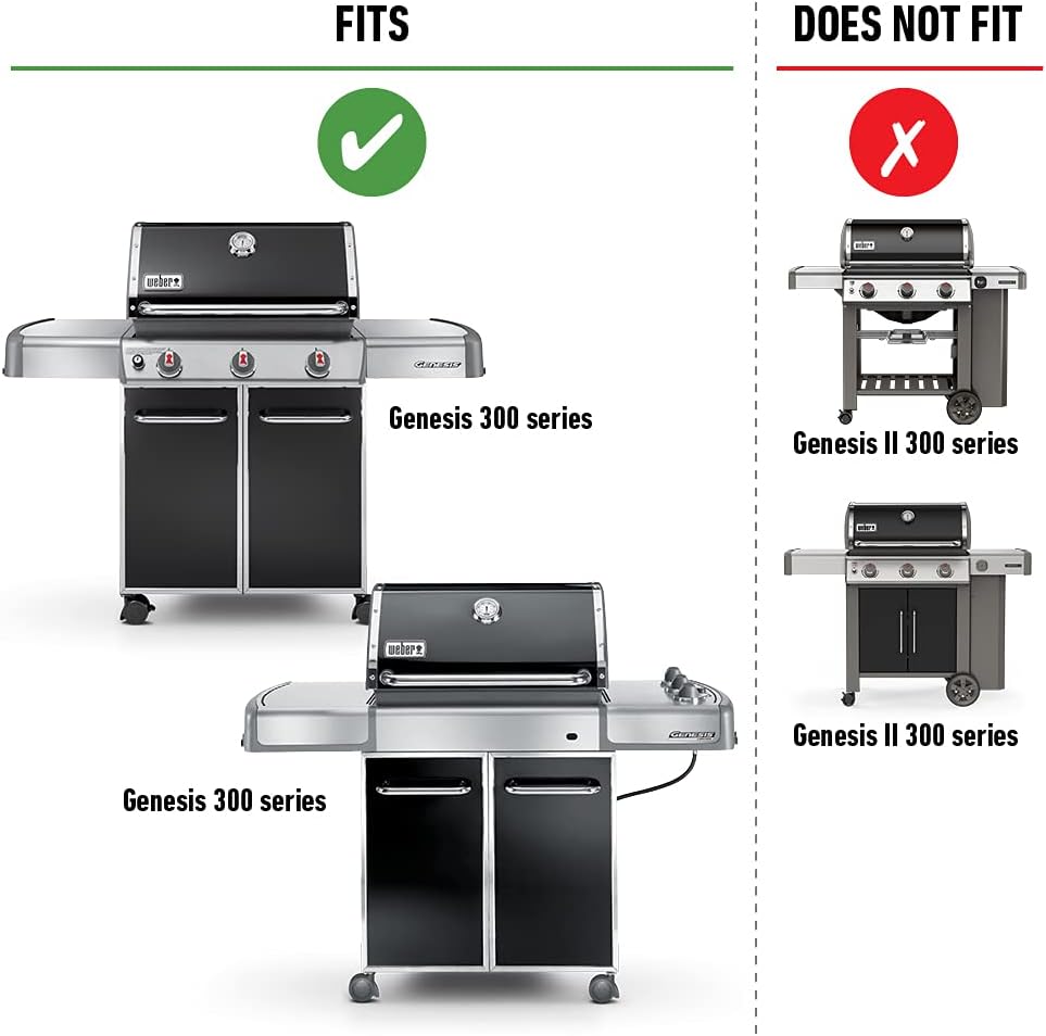Weber® Porcelain‑Enameled Cast‑Iron Grates for Select Genesis® Grills