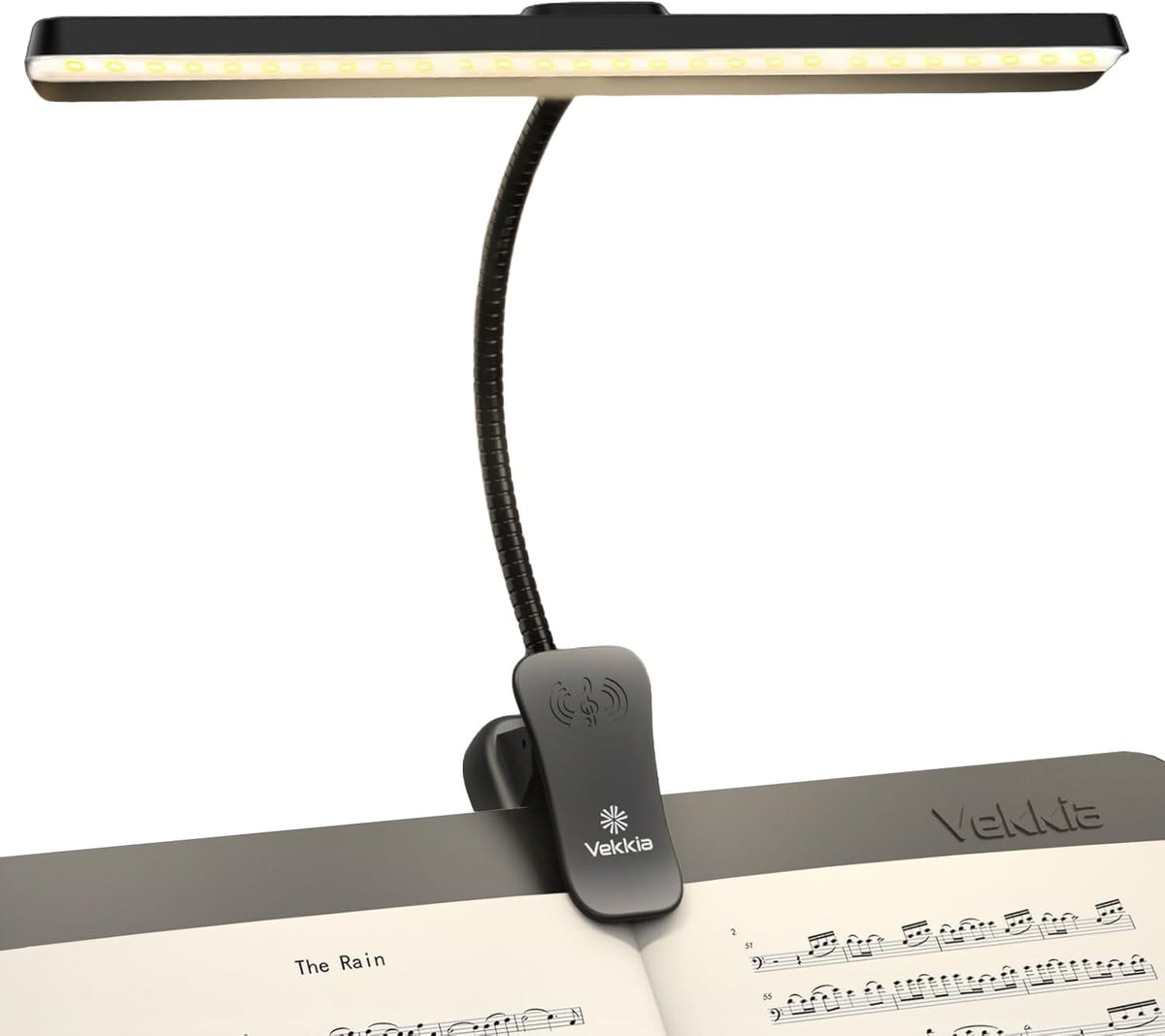 Vekkia Professional 88 LED Rechargeable Music Stand Light