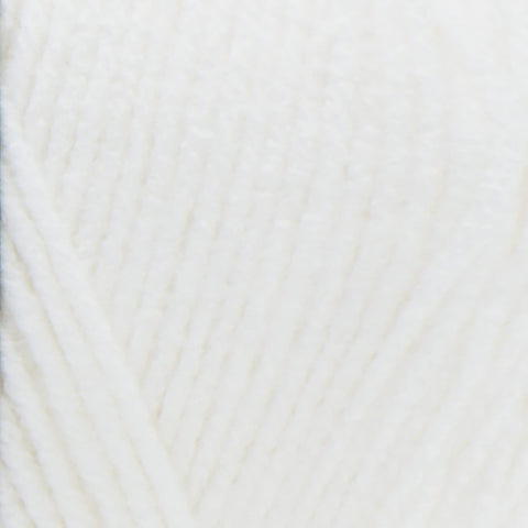 Red Heart Super Saver Yarn for Crocheting & Knitting, White, Single
