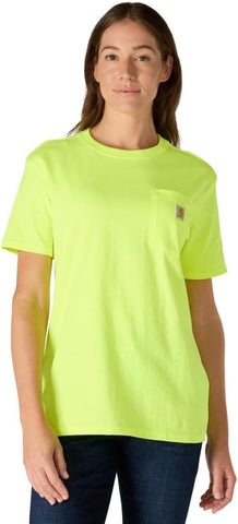 Carhartt Women's Iconic WK87 Pocket T-Shirt