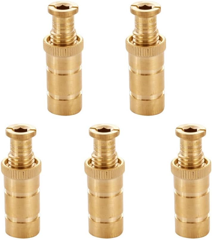 The Door Bull Brass Pool Cover Anchors for Concrete & Pavers Deck