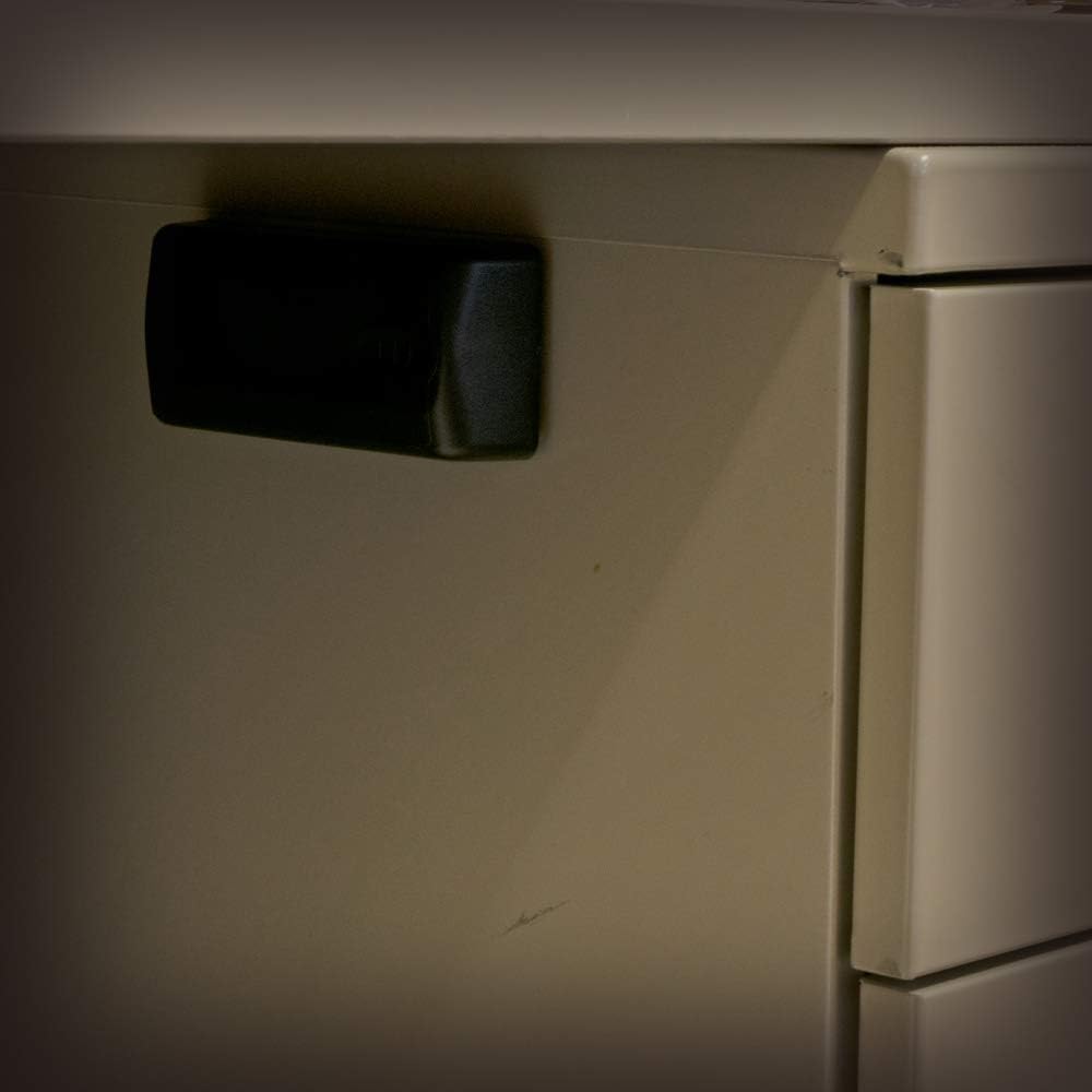 Master Lock Magnetic Key Holder, Key Storage Box to Hide Keys Black 207D