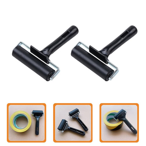‌EXCEART 8PCS Printmaking Rollers for Block Printing Ink Stamping Wallpaper Linoleum Blocks Crafting Projects Art Supplies Brayer Roller for Artists DIY