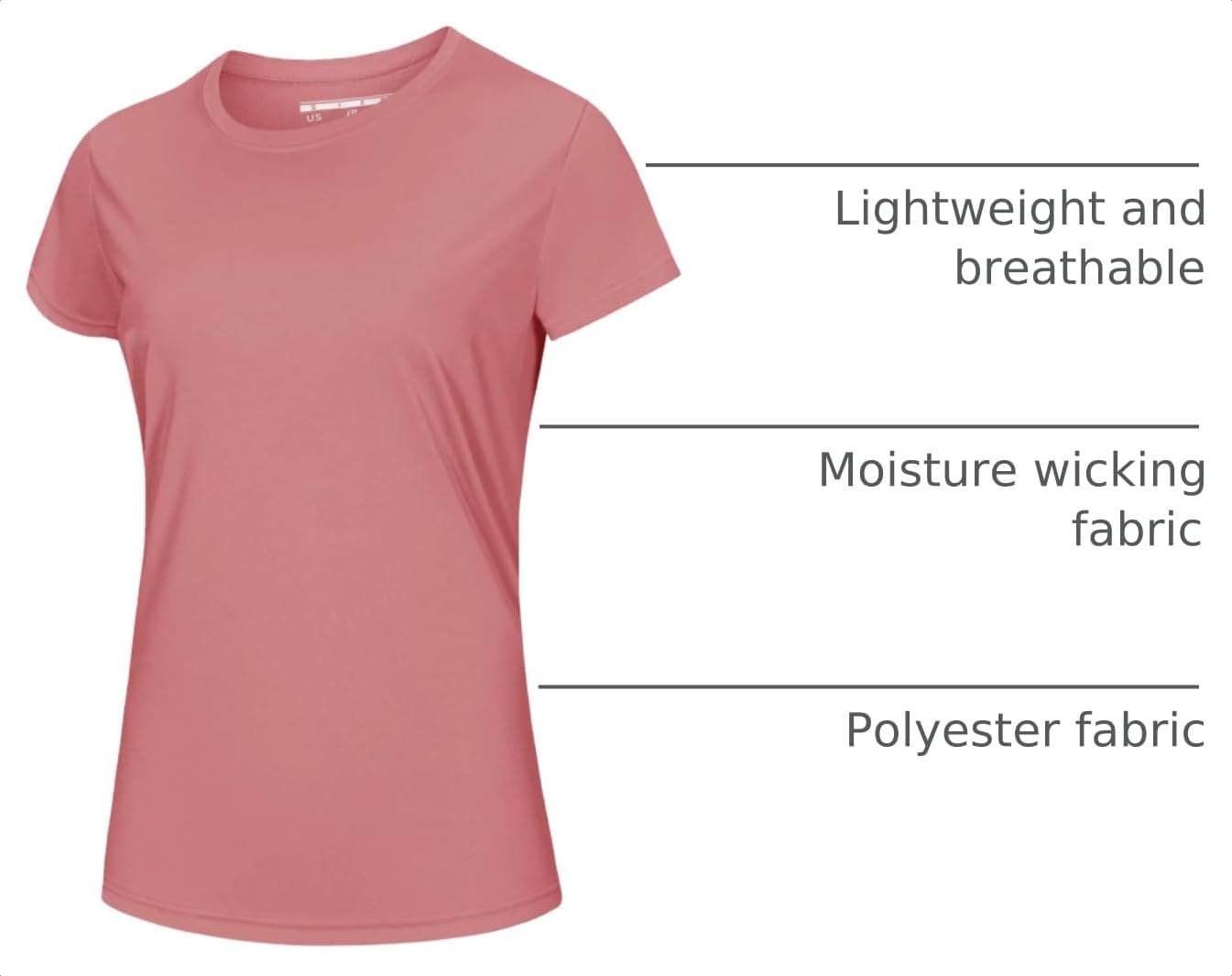 MAGCOMSEN Women's Workout Tops Short Sleeve Shirts UPF 50+ Quick Dry Athletic Sun Protection Rash Guard for Women