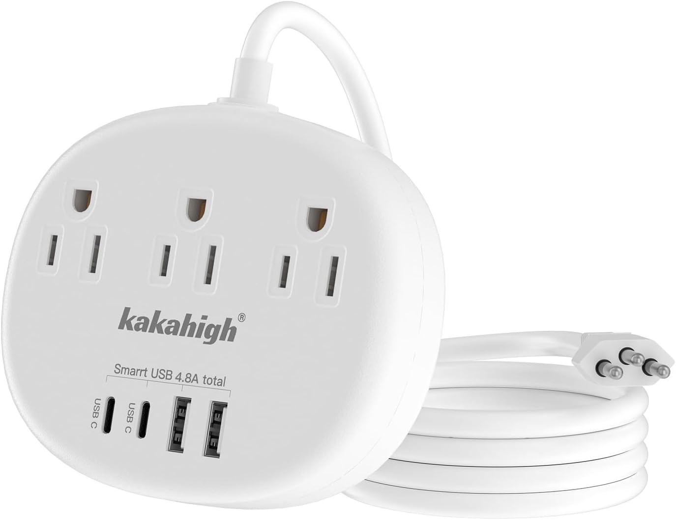 Brazil Power Adapter, Brazil Extension Cord 3FT
