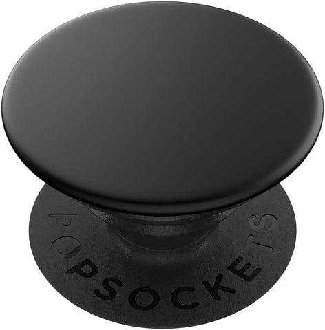 PopSockets Adhesive Phone Grip, Holder- Aluminum Black