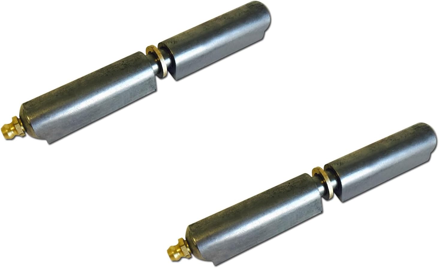 6" Bullet Hinge Steel Body & Pin, Brass Bushing & Grease Zerk 49753 (10)