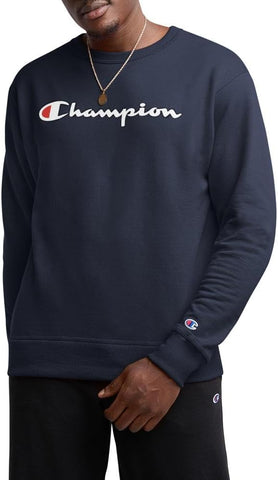 Champion Men's Fleece Crewneck Sweatshirt (Reg. Or Big & Tall)