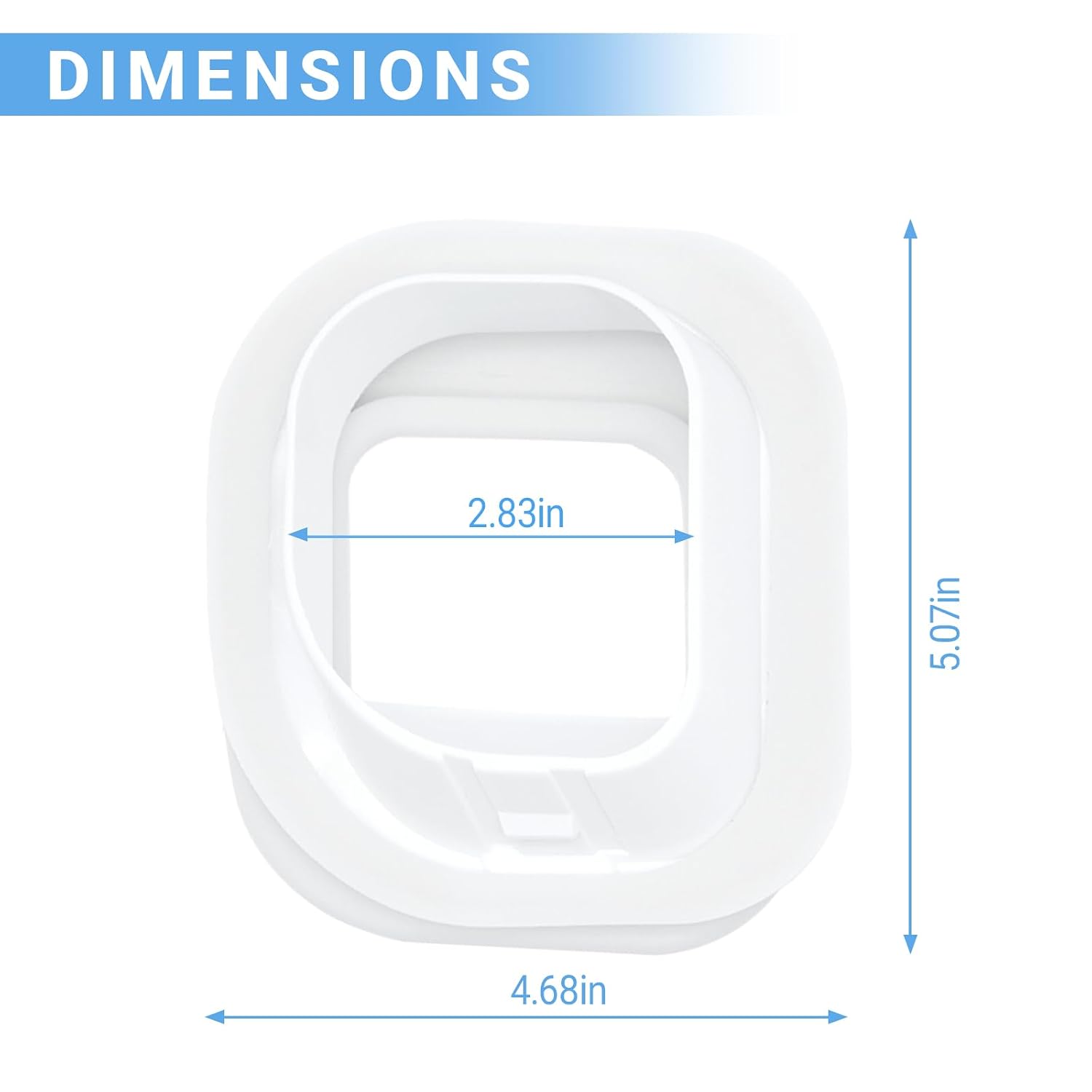 DA97-12594A Ice Chute Gasket Cap Replacement for Samsung Refrigerator - Compatible with RF28HMEDBSR RF28JBEDBSR Models - Durable Ice Maker Gasket