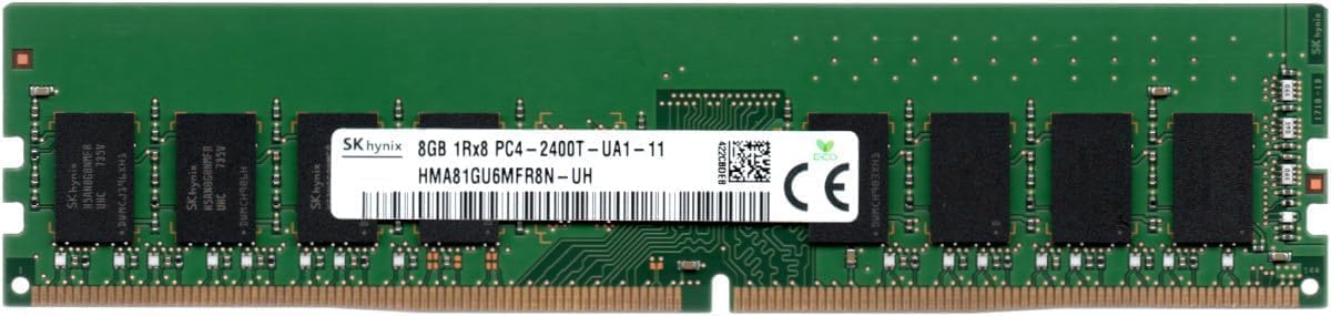HMA81GU6MFR8N-UH HYNIX 8GB 1RX8 PC4-2400T-U Memory Module (1X8GB)