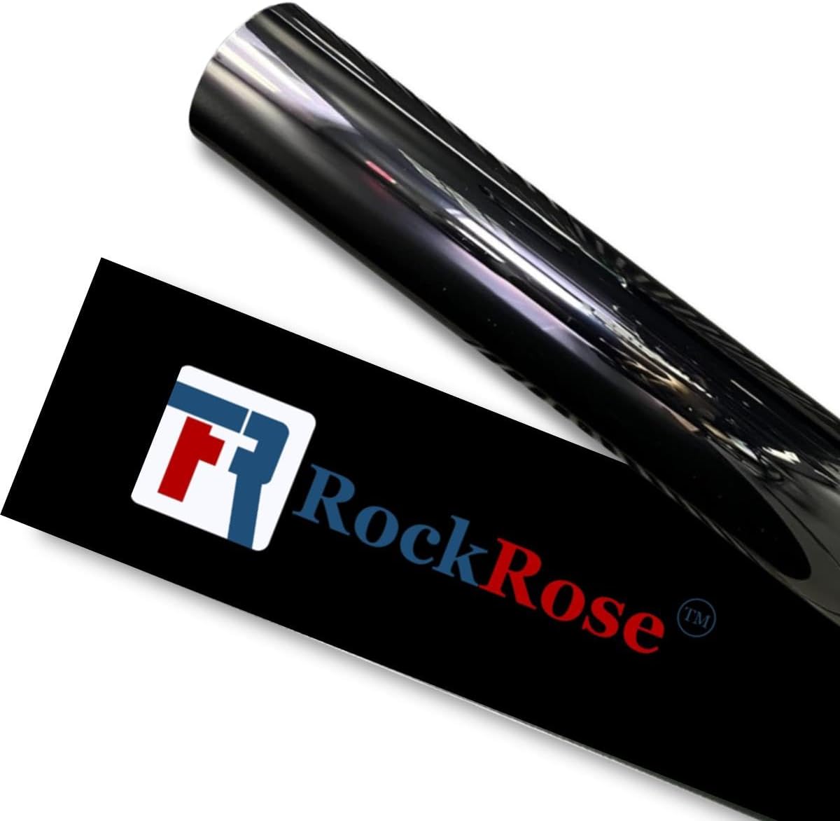 RockRose 35% Nano Ceramic Car Window Tint 60 in x 100FT 2PLY Privacy Film Heat Block, 99% UVR, and 85% IRR Block for Auto or Home Strong Adhesive, Easy Shrink, Plotter Friendly - Charcoal