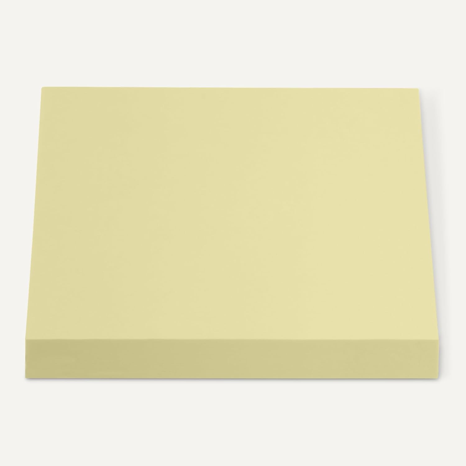 Amazon Basics Square Sticky Notes, Self-Stick Pads, 3 x 3 inches, Yellow, 5-Pack, 100 Sheets per Pad