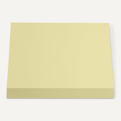 Amazon Basics Square Sticky Notes, Self-Stick Pads, 3 x 3 inches, Yellow, 5-Pack, 100 Sheets per Pad