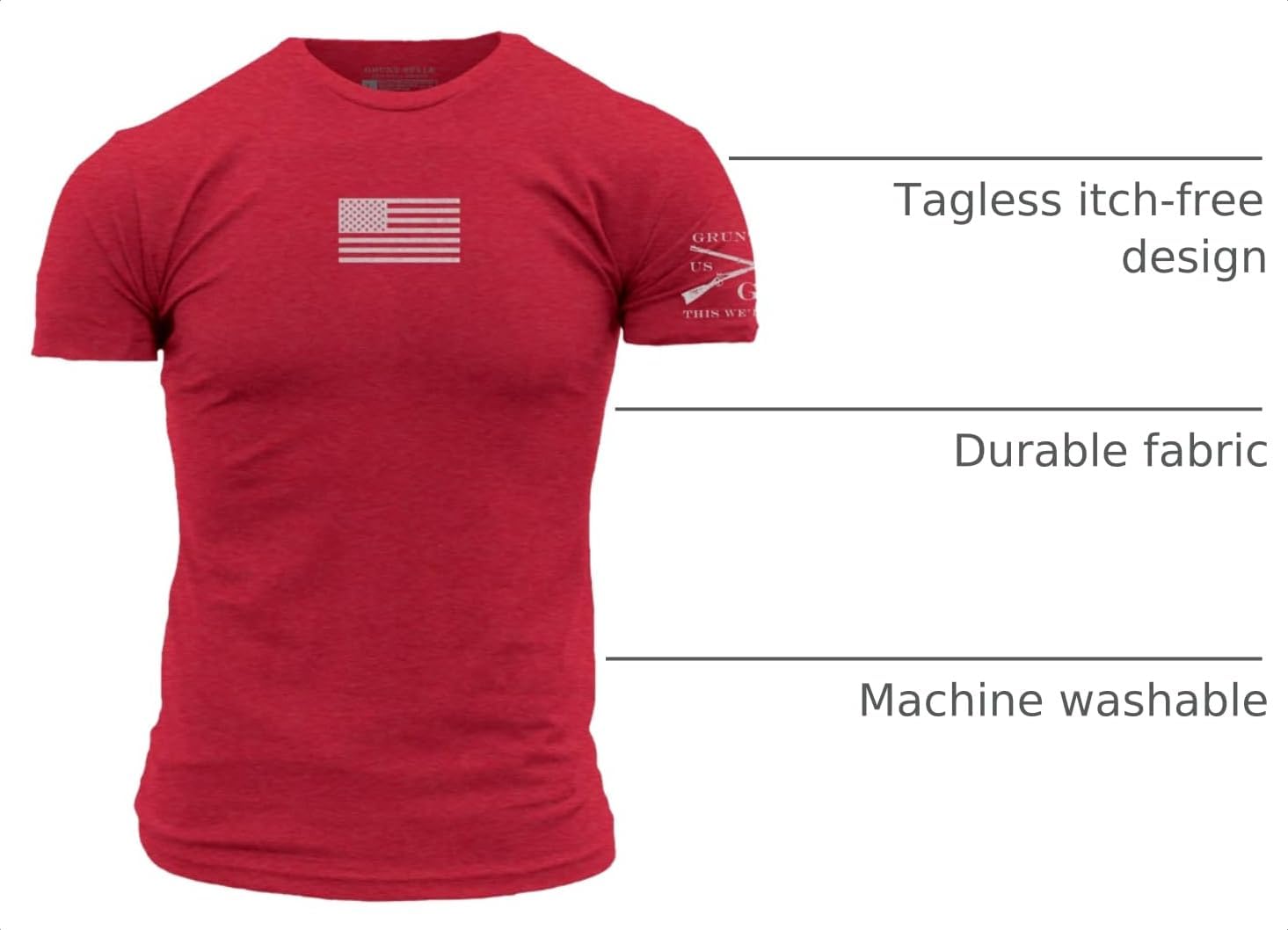 Grunt Style Men's Freedom Pack T-Shirt 3-Pack