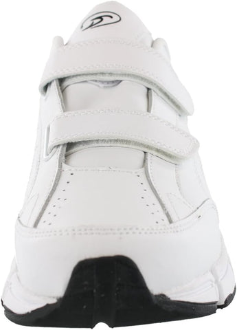 Dr.Scholls Mens Omega Light Weight Dual Strap Sneaker wide width (9 2E US, White)