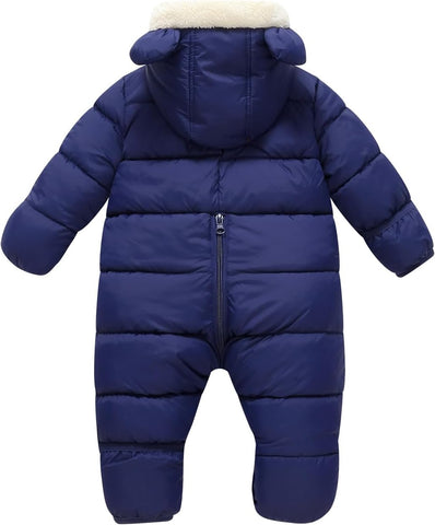 Newborn Baby Snowsuit Infant Boy Clothes Toddler Girl Snow Suits