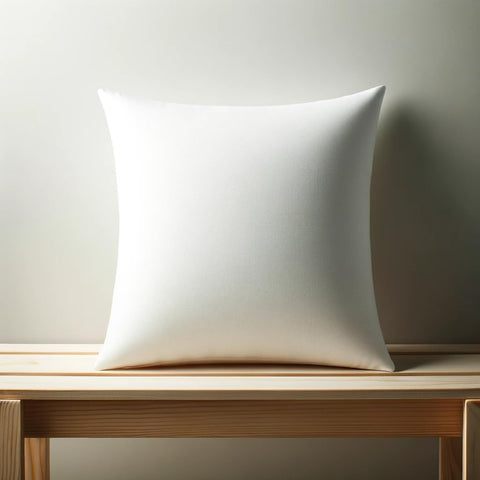 Calibrate Timing 16 x 16 inches Pillow Inserts, Set of 6 Hypoallergenic Brushed Microfiber Liner Down Alternative Filled Square Cushion Throw Pillow