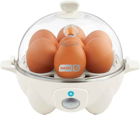 Dash Rapid Egg Cooker, 7 Hard Boiled Eggs, Cream