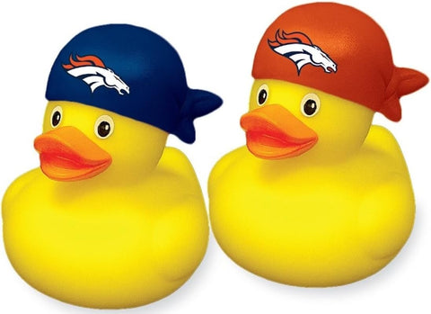 aminco NFL Team Rubber Duck Set Two Pack – Officially Licensed Collectible – Great Gift for Fans