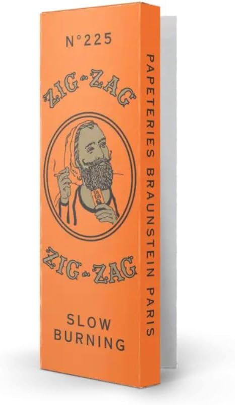ZIG-ZAG Rolling Papers French Orange 1 1/4 Size 48 ct display