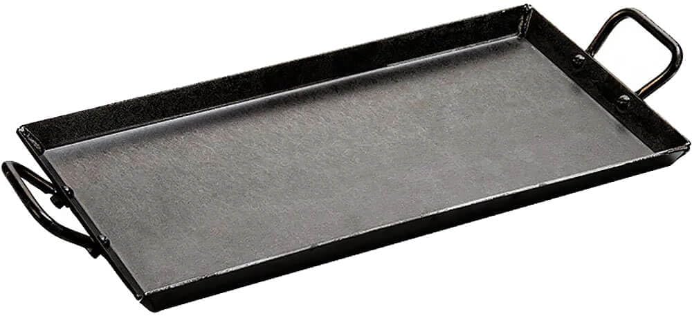 Lodge Pre-Seasoned Carbon Steel Griddle, 18 x 10 Inches