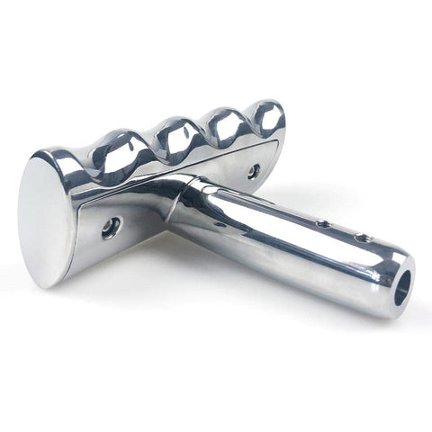 Generic T-Handle Gear Knob Handle for/Charger, Silver, 15.2x14.2x5.2cm