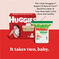 Baby Diapers Size 1, 76ct, Huggies Little Snugglers, Gentle Skin Protection