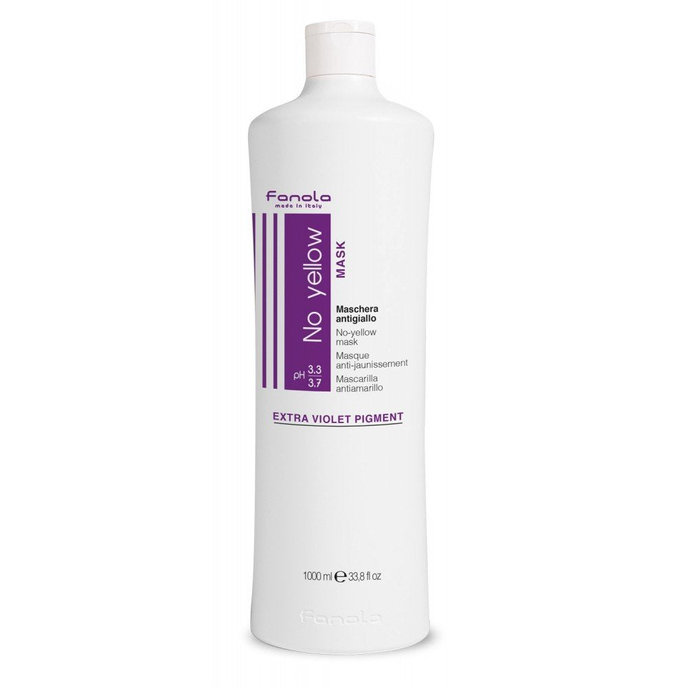 Fanola No Yellow Shampoo & Anti-Brass Hair Mask, 2 Count