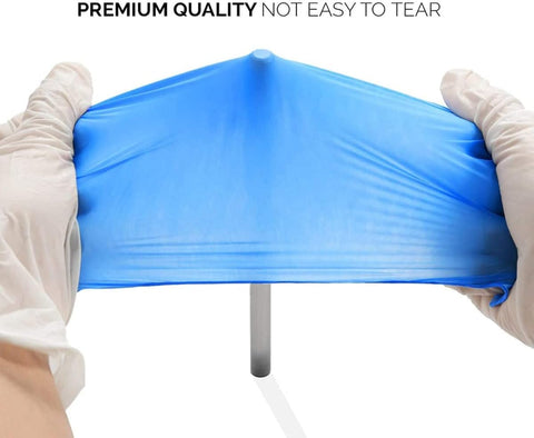 Intco Basic Medical Clear Vinyl Exam Gloves,Disposable Gloves - Latex-Free & Powder-Free for Medical,Cleaning,Food Safe