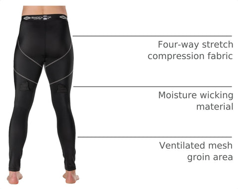 Shock Doctor Compression Hockey Pant w/Protective Cup, Adult