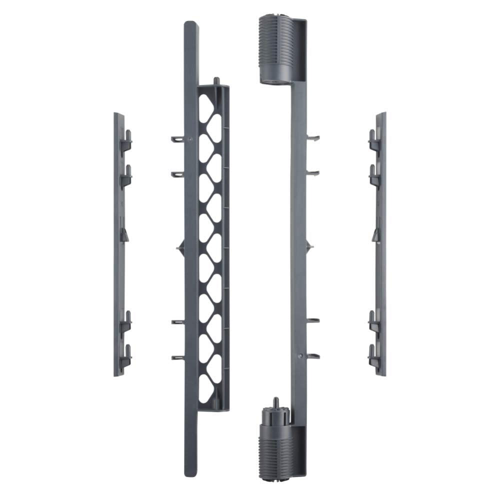 Toddleroo Superyard Wall Mount Kit for Barrier Conversion; Gray