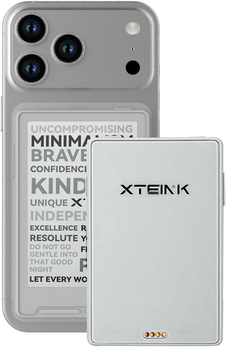 XTEINK X3 3.7" Pocket E-Ink eBook Reader, Mist Gray