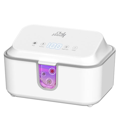 Wipe Warmer with UV Sanitizer, Large Capacity for Baby & Adult Wipes, White