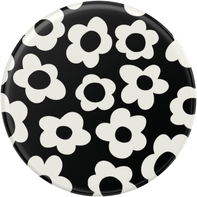 PopSockets Adhesive Phone Grip, Holder- Black Mod Flower