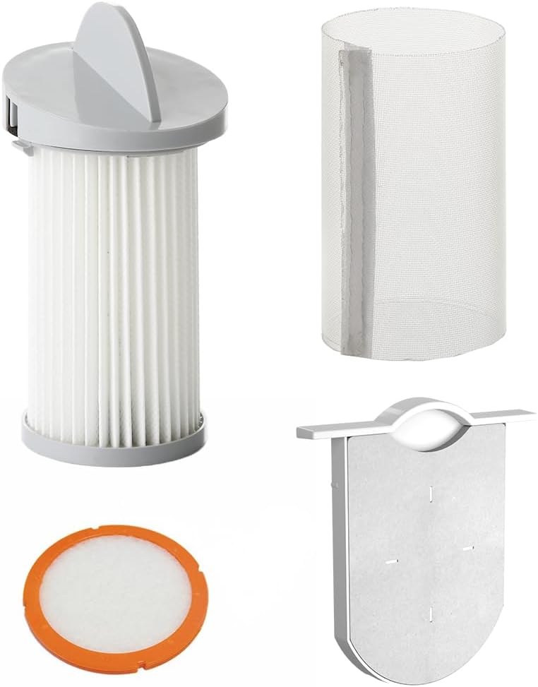 EYE-VAC Pro and Pet Vacuum Filter Replacement Bundle, Black
