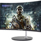 Sceptre Curved 24-inch Gaming Monitor 1080p R1500 98% sRGB HDMI x2 VGA Build-in Speakers, VESA Wall Mount Machine Black (C248W-1920RN Series)