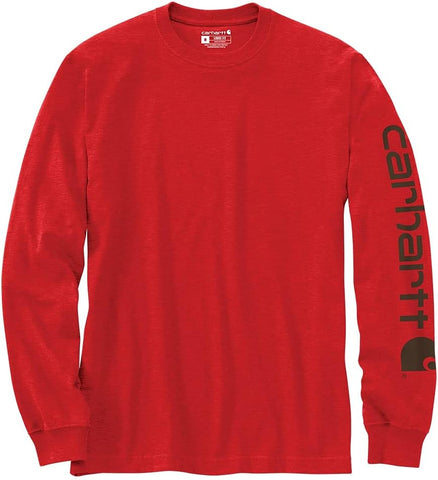 Carhartt Men's Dearborn Loose LS Logo T-Shirt