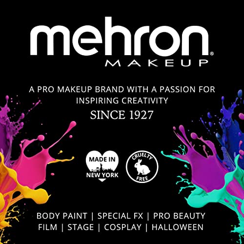 Mehron Makeup Special FX Set for Halloween, Horror, & Cosplay (Practice Head Included)