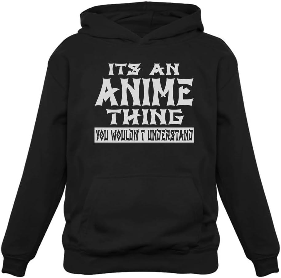 Tstars Otaku Anime Hoodie Women Teen Girls Funny Manga Kawaii Pullover