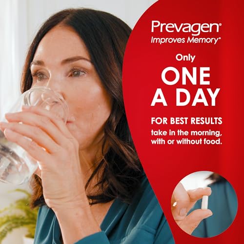 Prevagen Improves Memory - Extra Strength 20mg, 60 Capsules, with Apoaequorin & Vitamin D & Prevagen 7-Day Pill Minder | Brain Supplement for Better Brain Health, Supports Healthy Brain Function