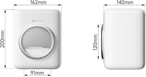 mini life 2L Portable Mini Washing Machine underwear washer