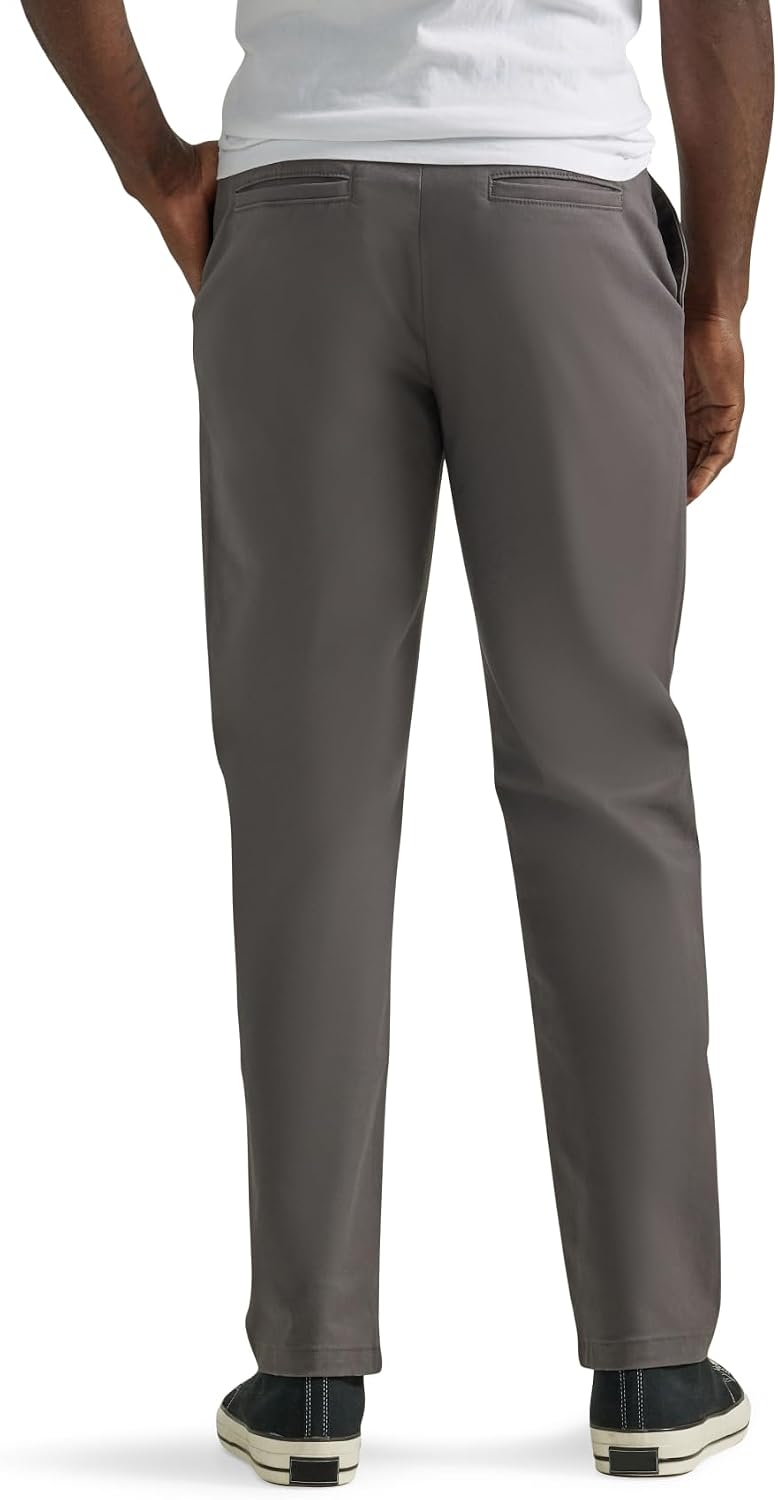 Lee Men's Flat Front Relaxed Straight Pant