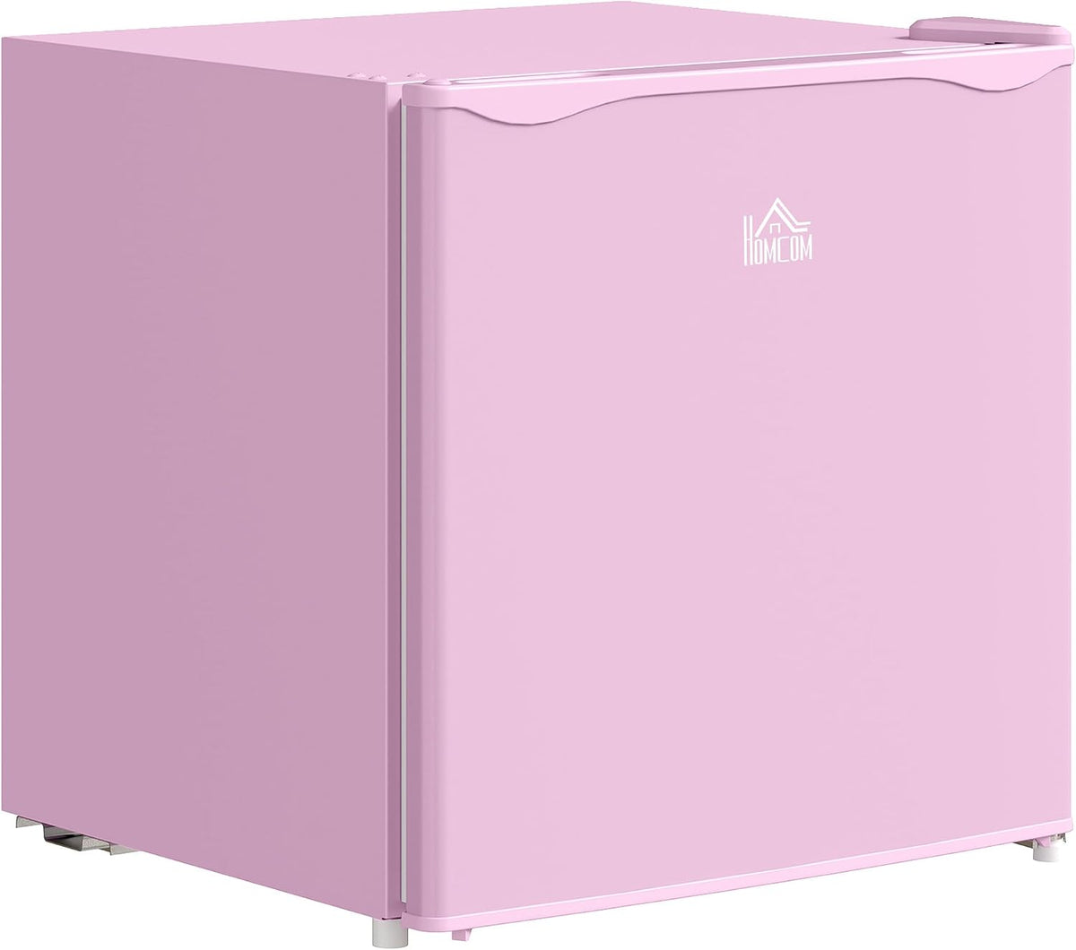 HOMCOM Mini Freezer Countertop Compact Upright Freezer 1.1 Cu.Ft Pink