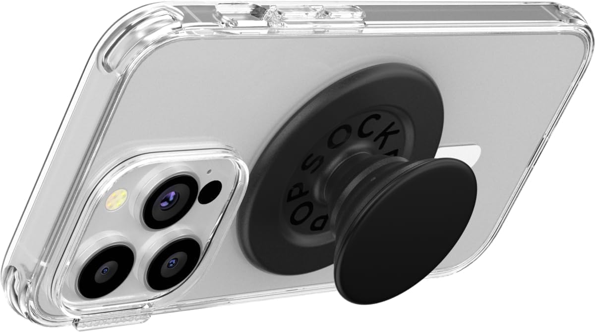 PopSockets Phone Grip for MagSafe, Magnetic Holder- Black