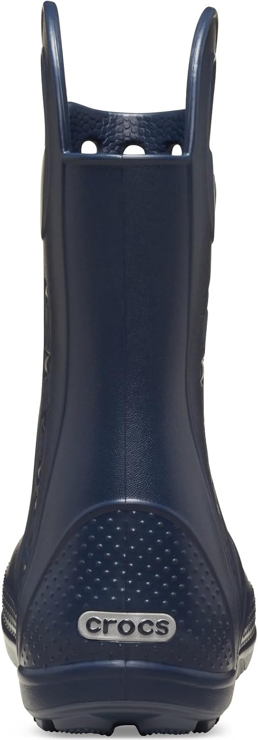 Crocs Kids' Handle It Rain Boots | Waterproof Slip On Shoes | Kids' Rain Boots
