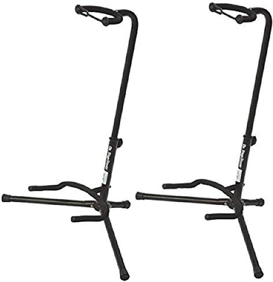 OnStage On Stage XCG4 Velveteen Padded Tubular Guitar Stand - (2 Pack)
