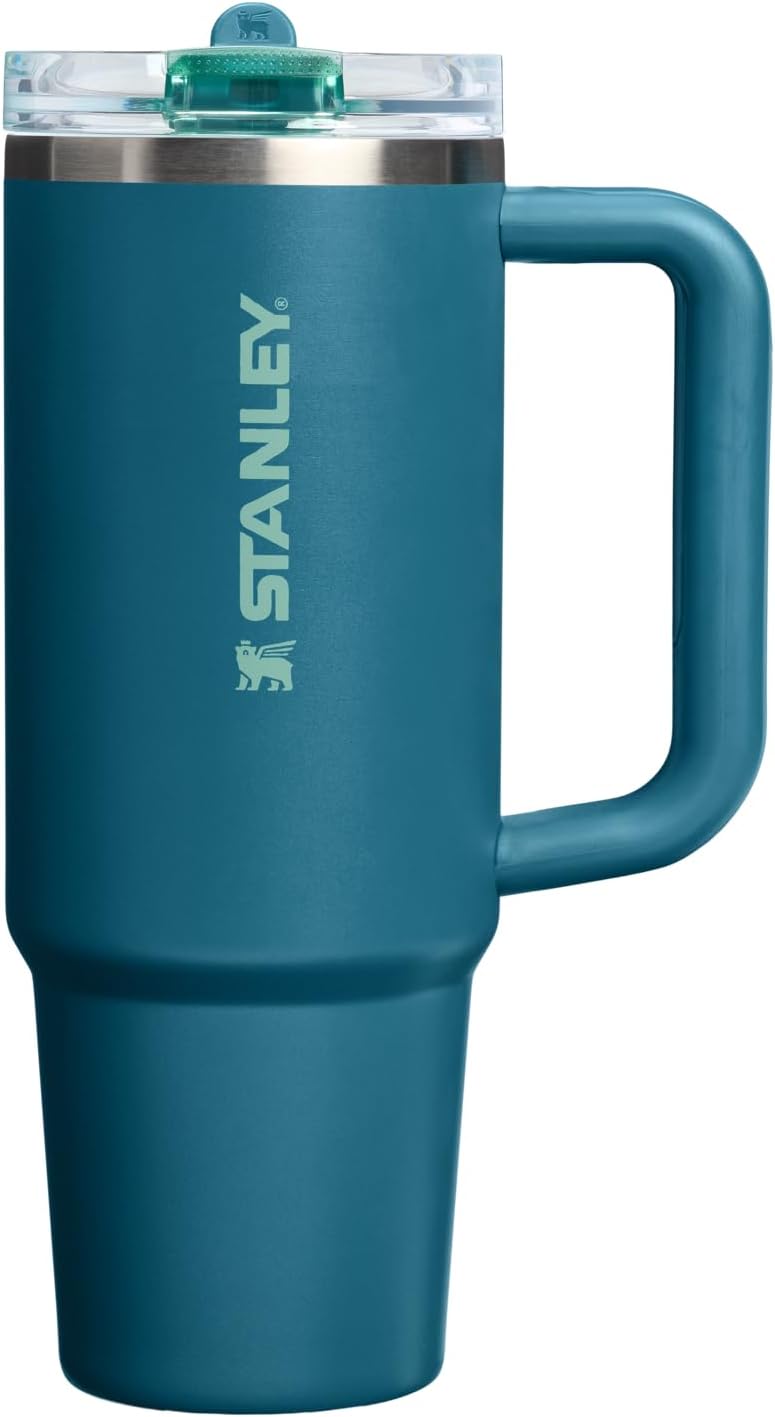 STANLEY Quencher ProTour Flipstraw Tumbler, 30 oz, Coastal Teal