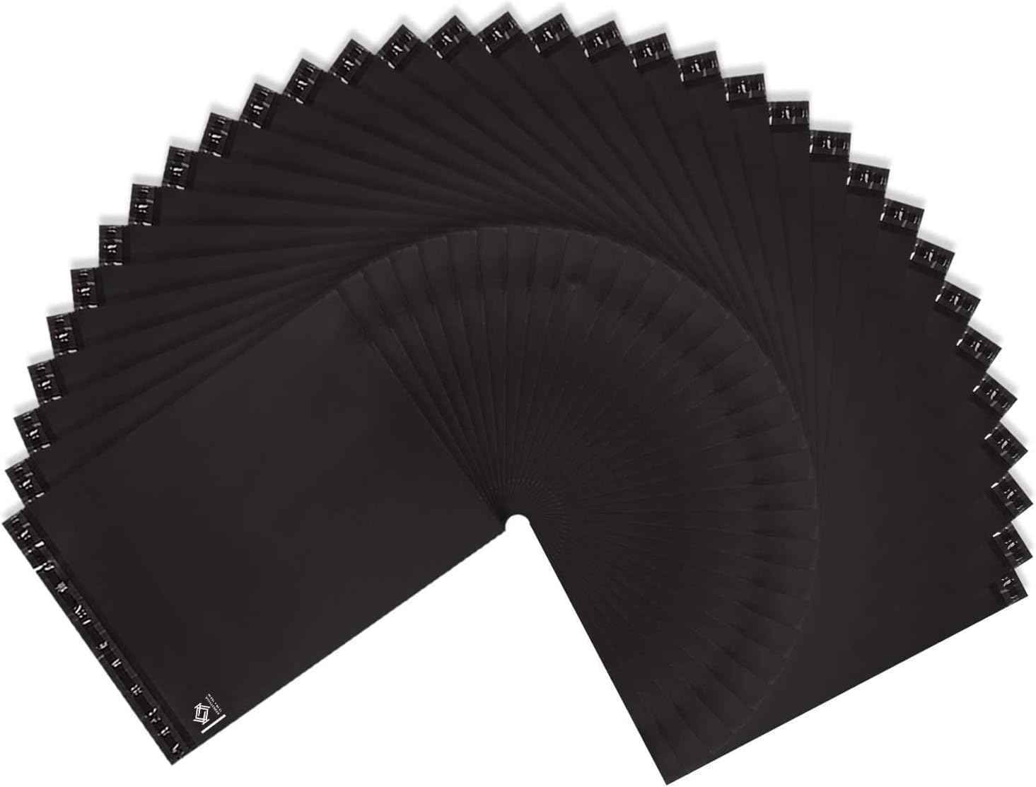 Poly Mailer Envelopes Shipping Bags Self Adhesive Waterproof Bags (Black), 12x15.5 500pc | Bulk poly mailers and shipping bags for clothes; mailing bags for packing shirts, hoodies, and apparel.